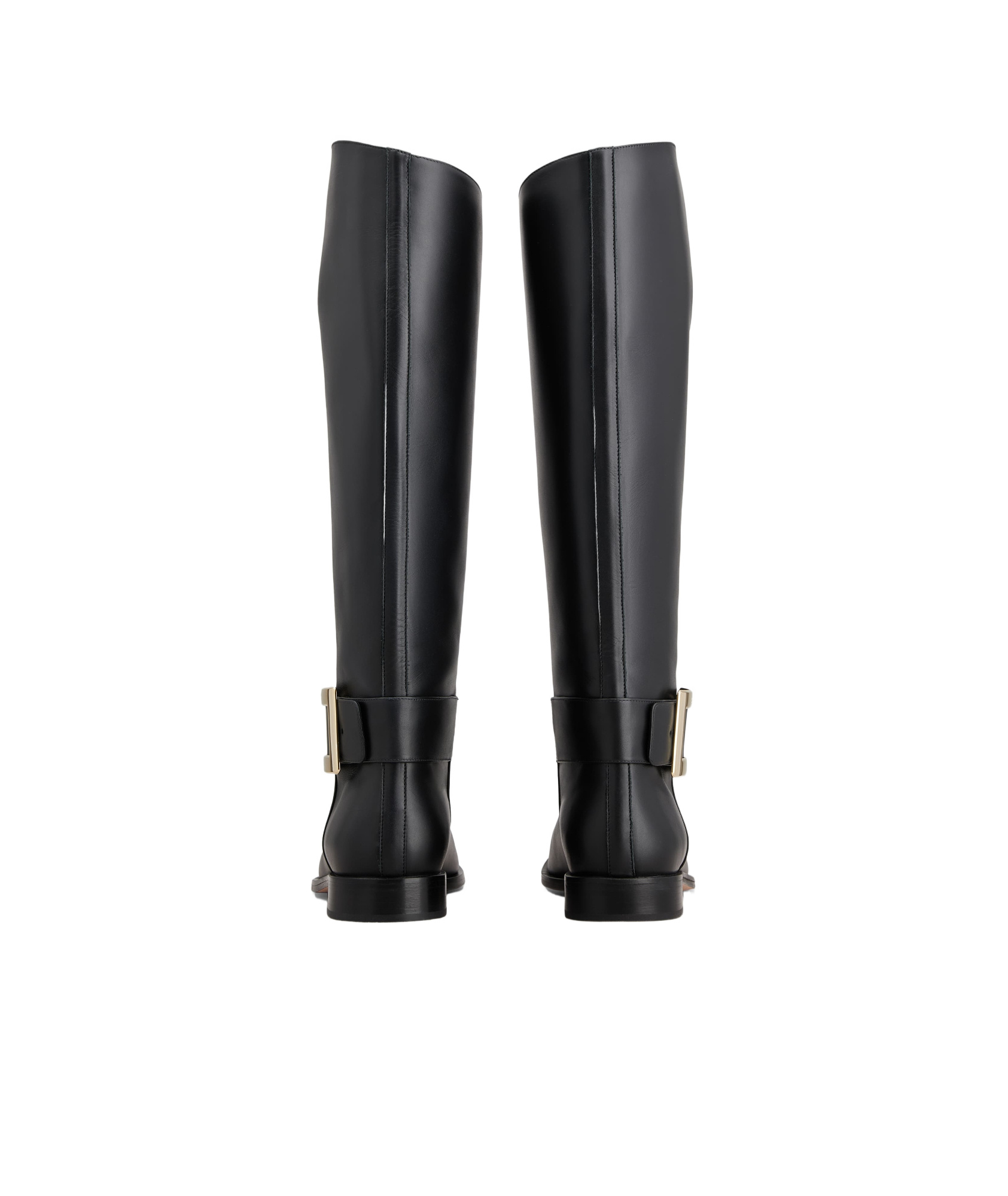 Roger Vivier "très Vivier Leather Boots In Black