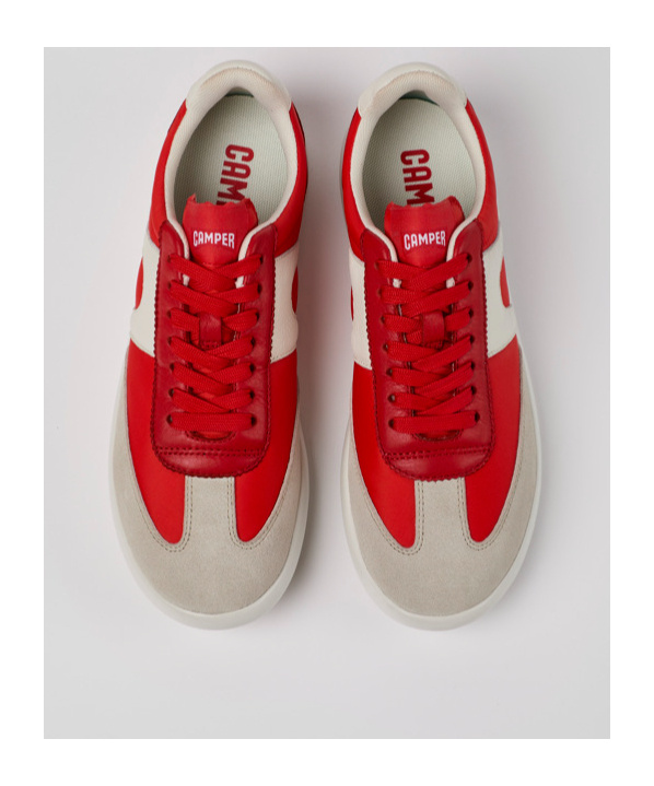 Camper Laced Sneakers In Red