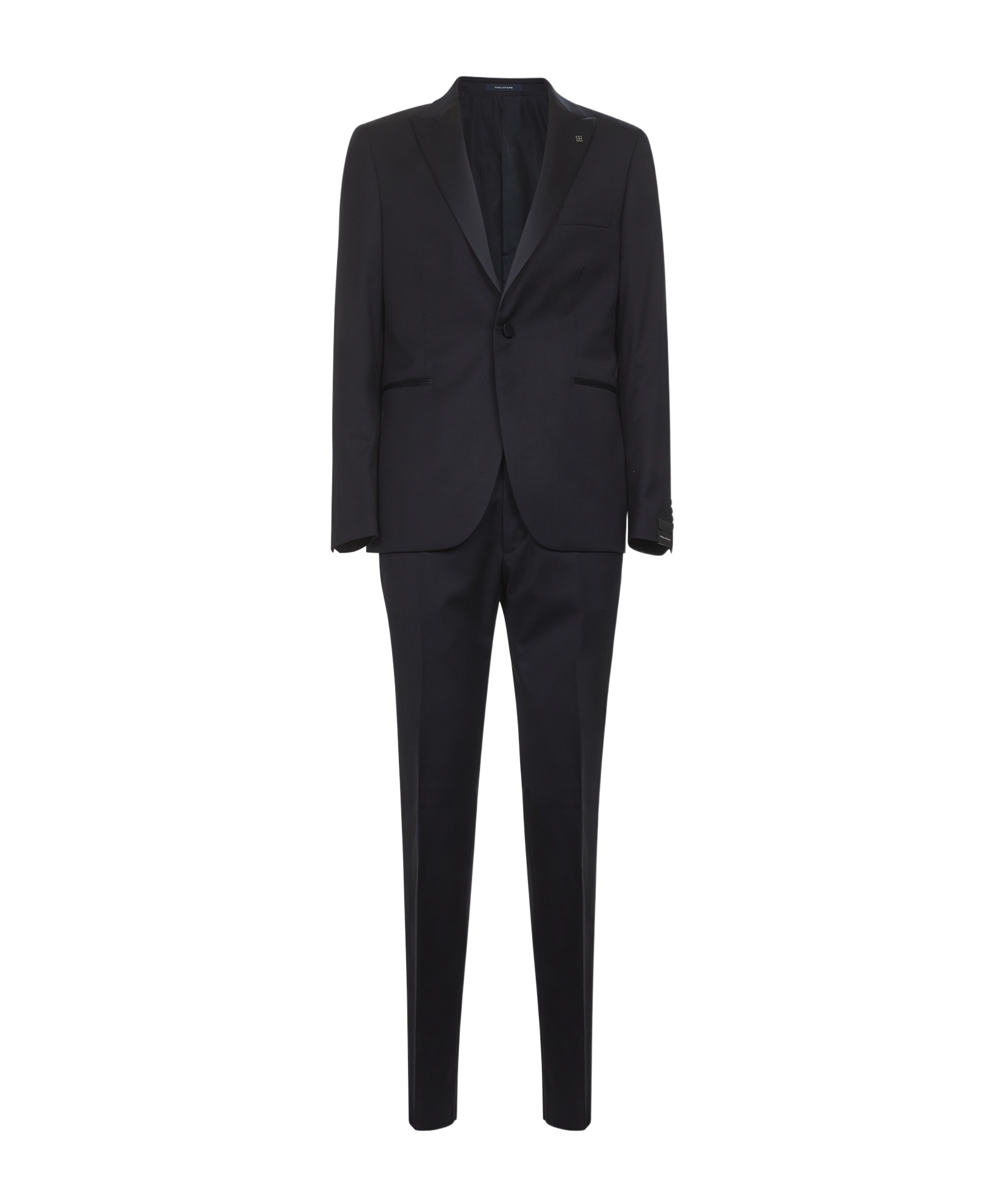 Tagliatore Single-breasted Blazer And Trousers In Black
