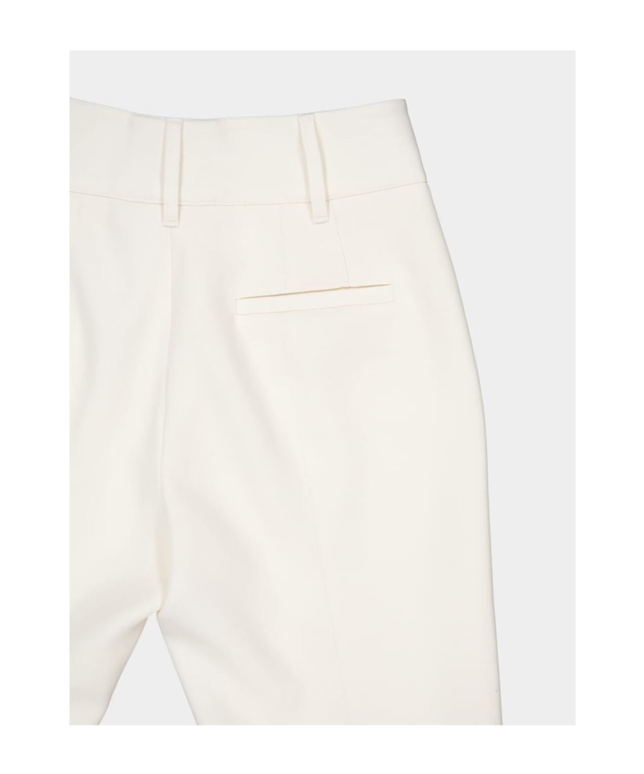 Gabriela Hearst Rhein Pressed-crease Trousers In White