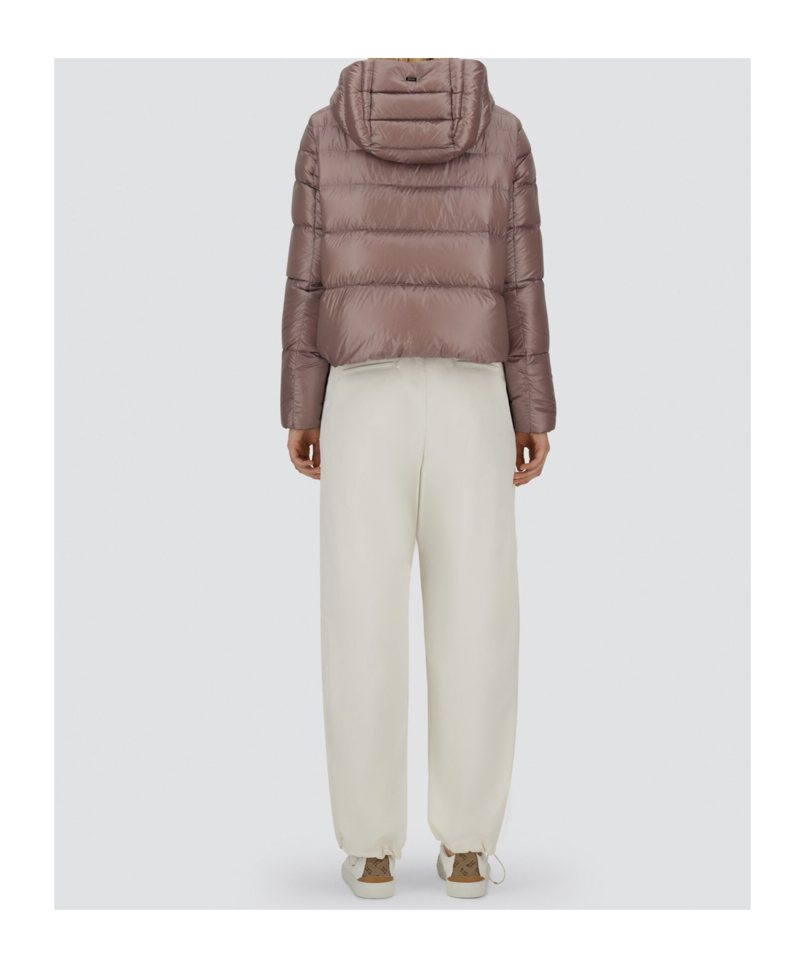 Herno Resort Bomber Jacket In Nylon Ultralight In Pink