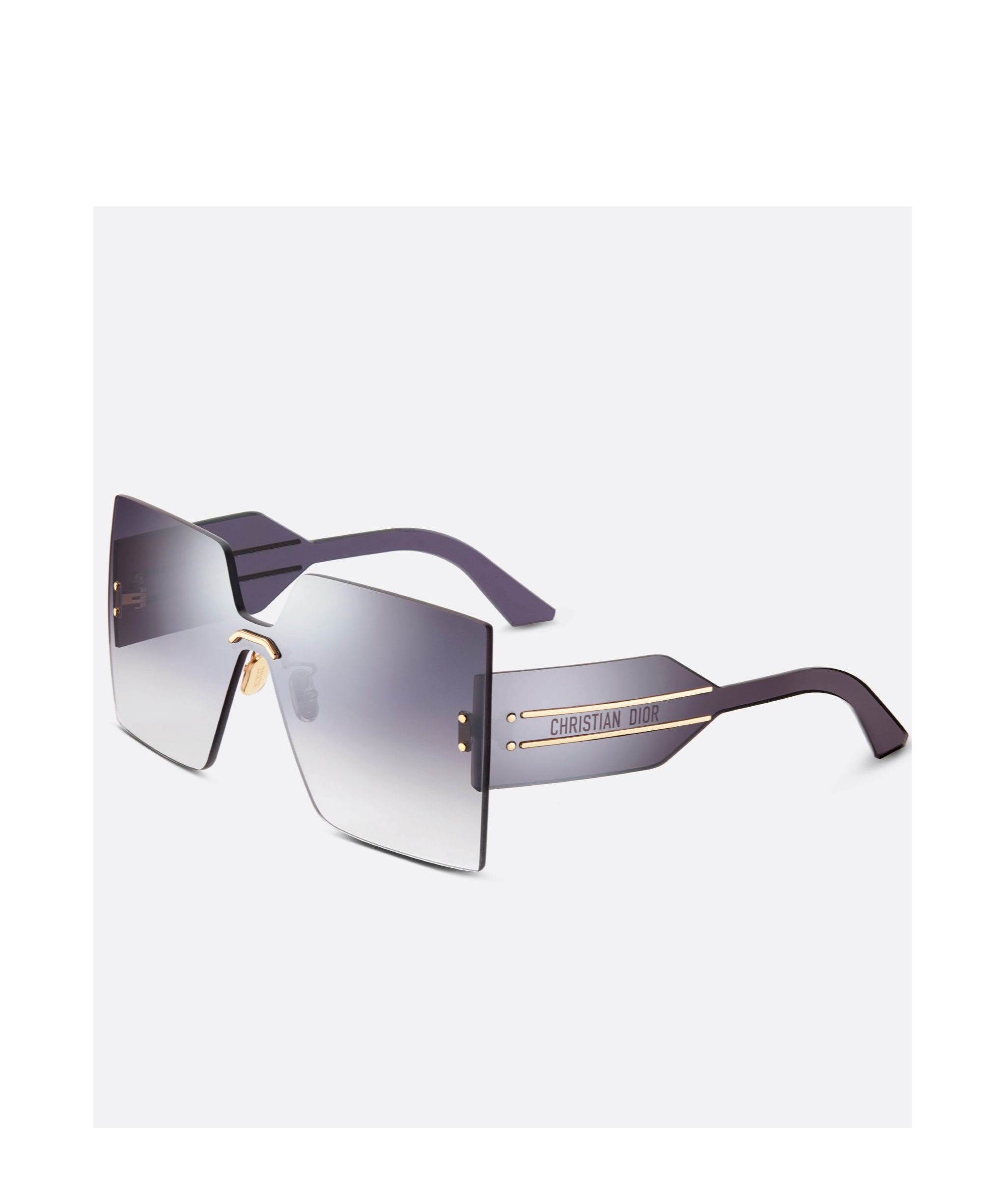 Dior Square Sunglasses In Gray
