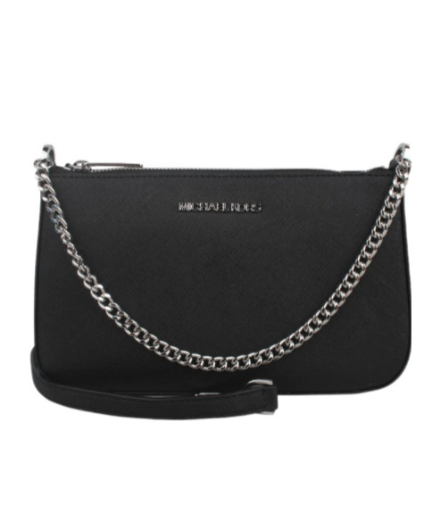 Michael Kors Jet Set Travel Medium Shoulder Bag In Black