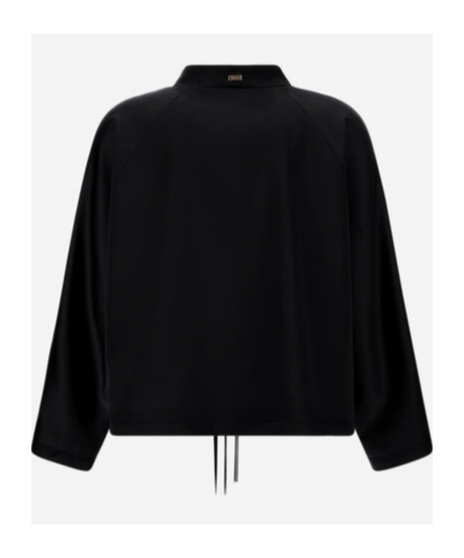 Herno Zip-front Jacket In Black