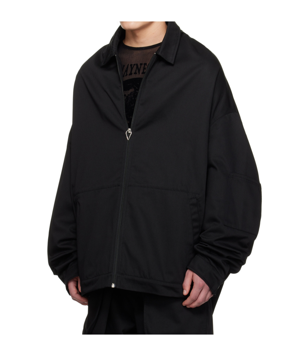 Jean Paul Gaultier Black Shayne Oliver Edition Jacket In Black