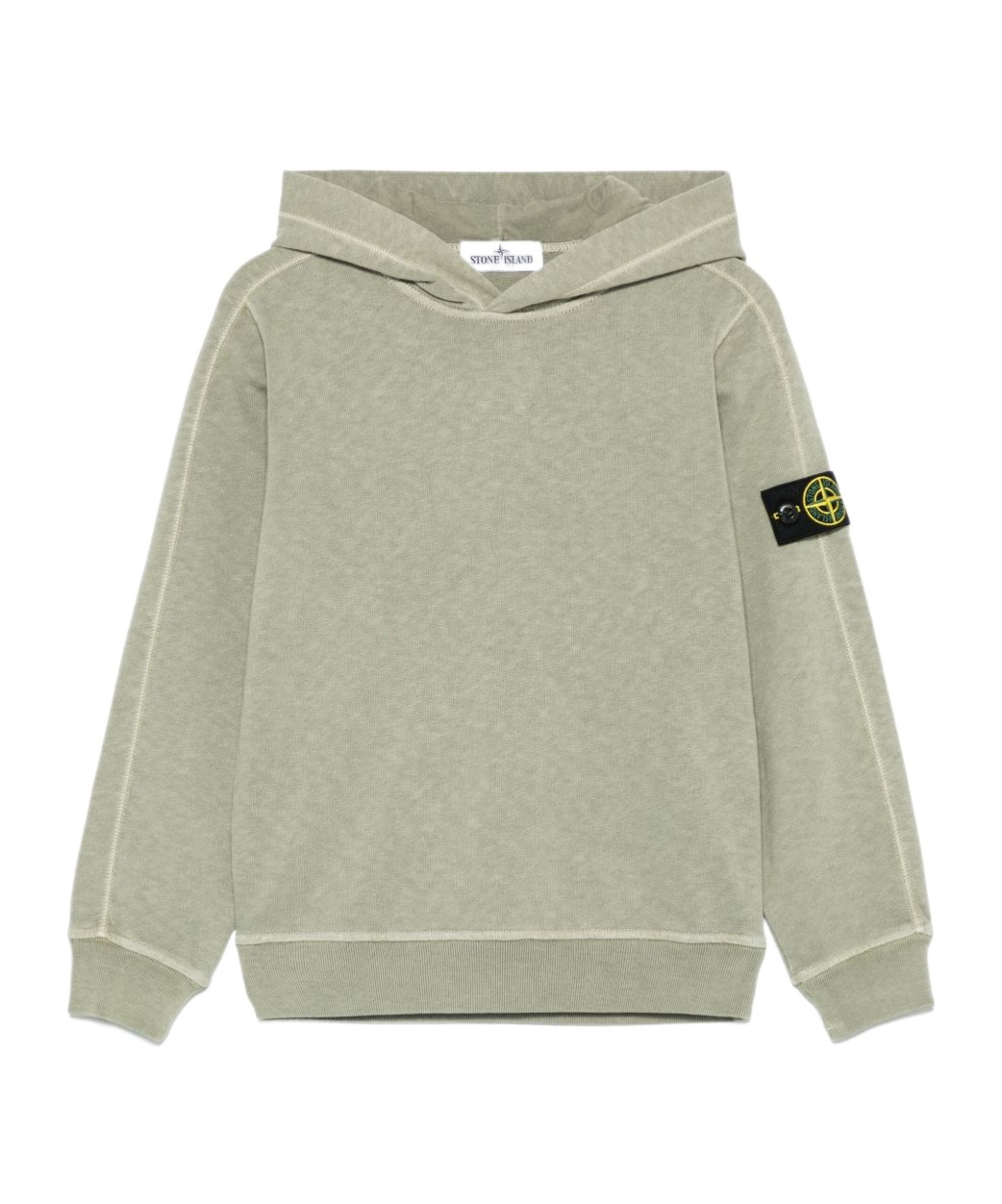Stone Island Long-sleeved Sweater In Nude