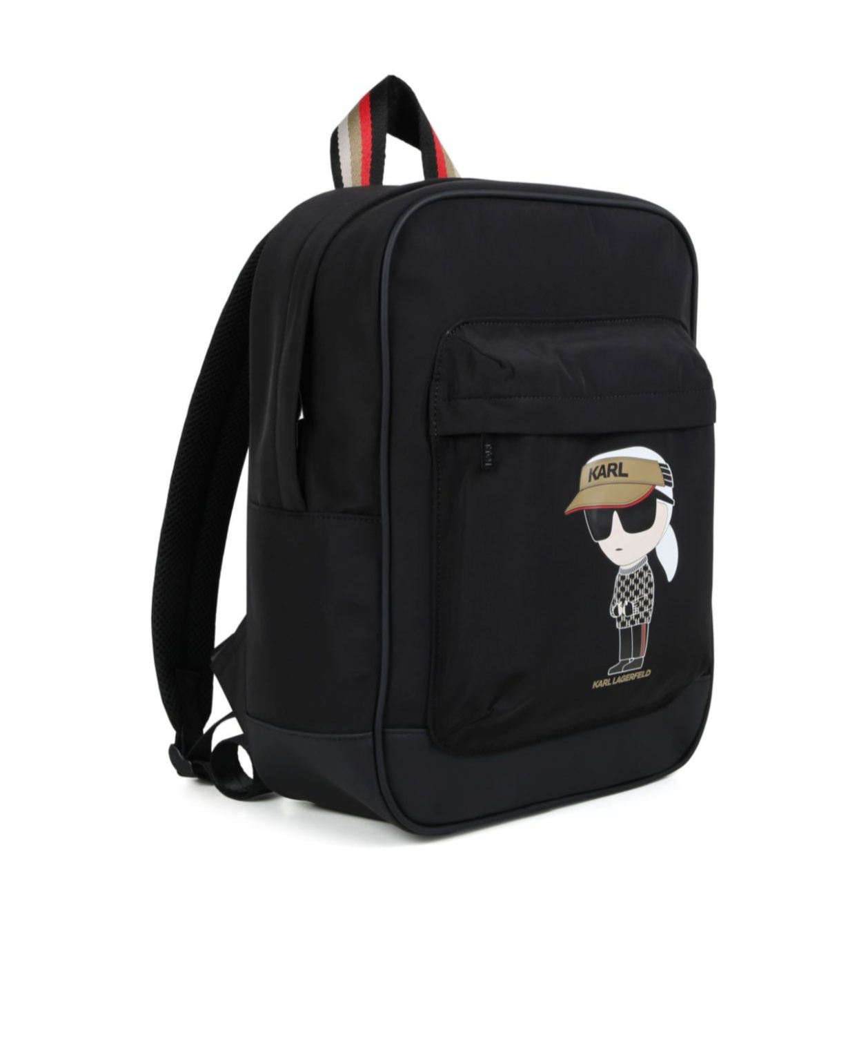 KARL LAGERFELD LOGO PRINTED BACKPACK