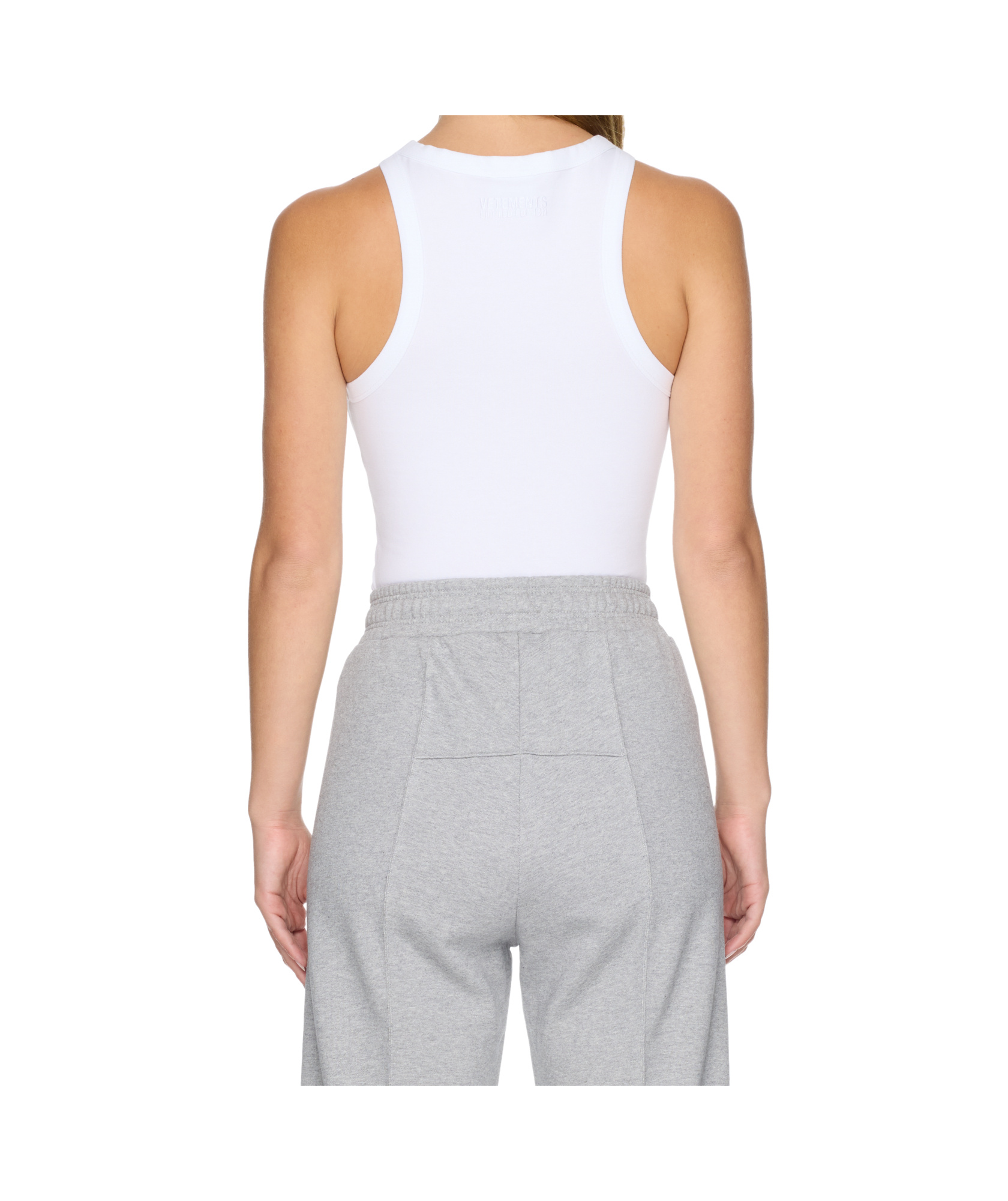Vetements Round-neck Vest In White