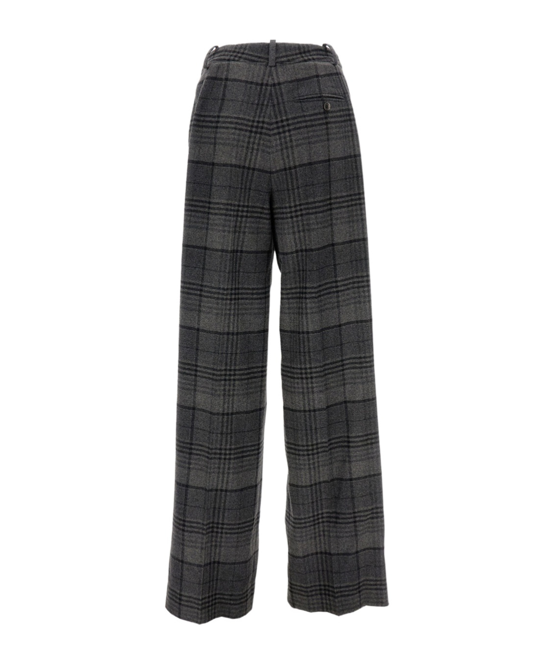 Ralph Lauren Collection Jody Plaid Pants In Gray