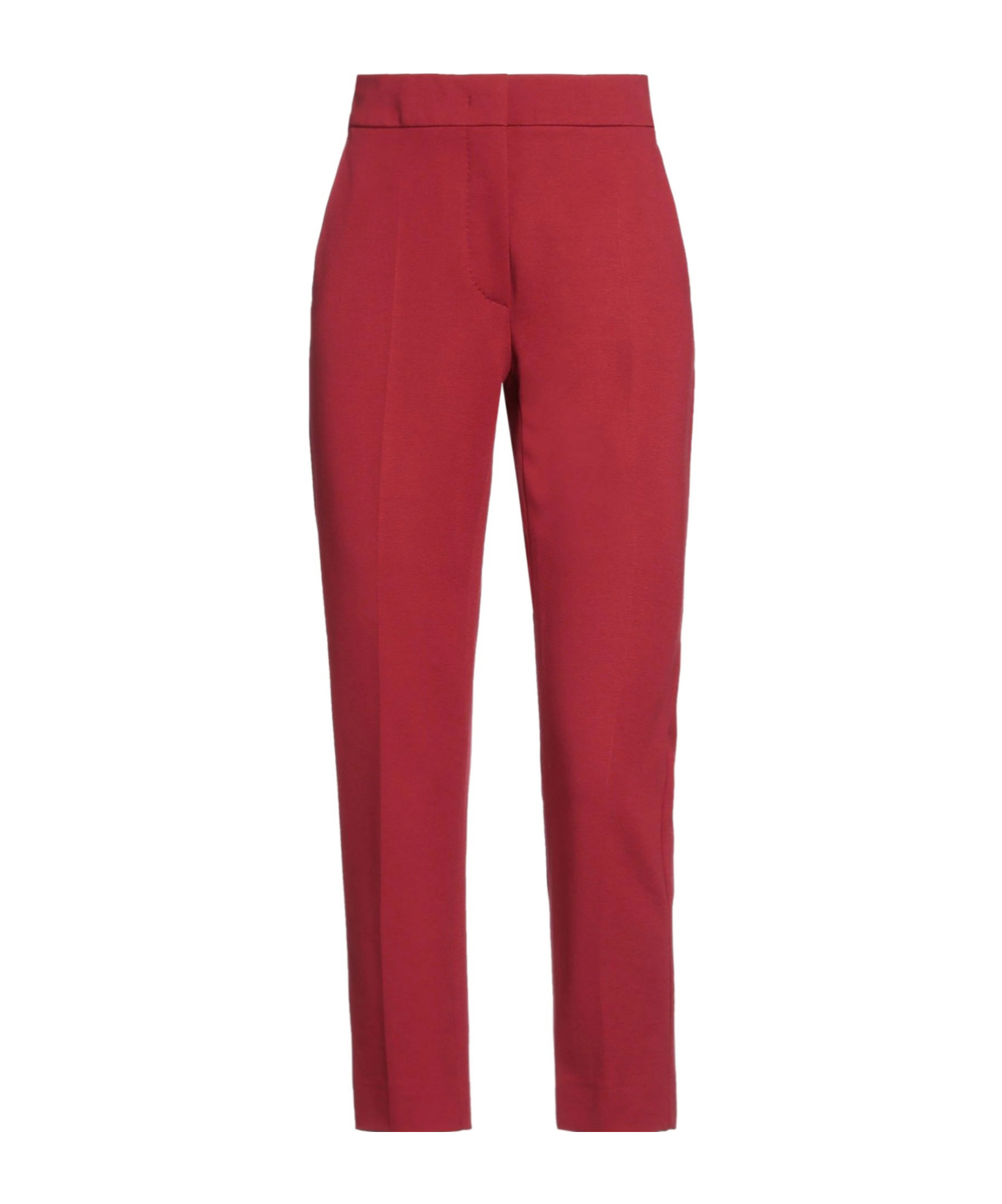 Max Mara Straight-leg Trousers In Red