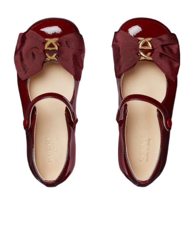 Gucci Ballet Flat In Red