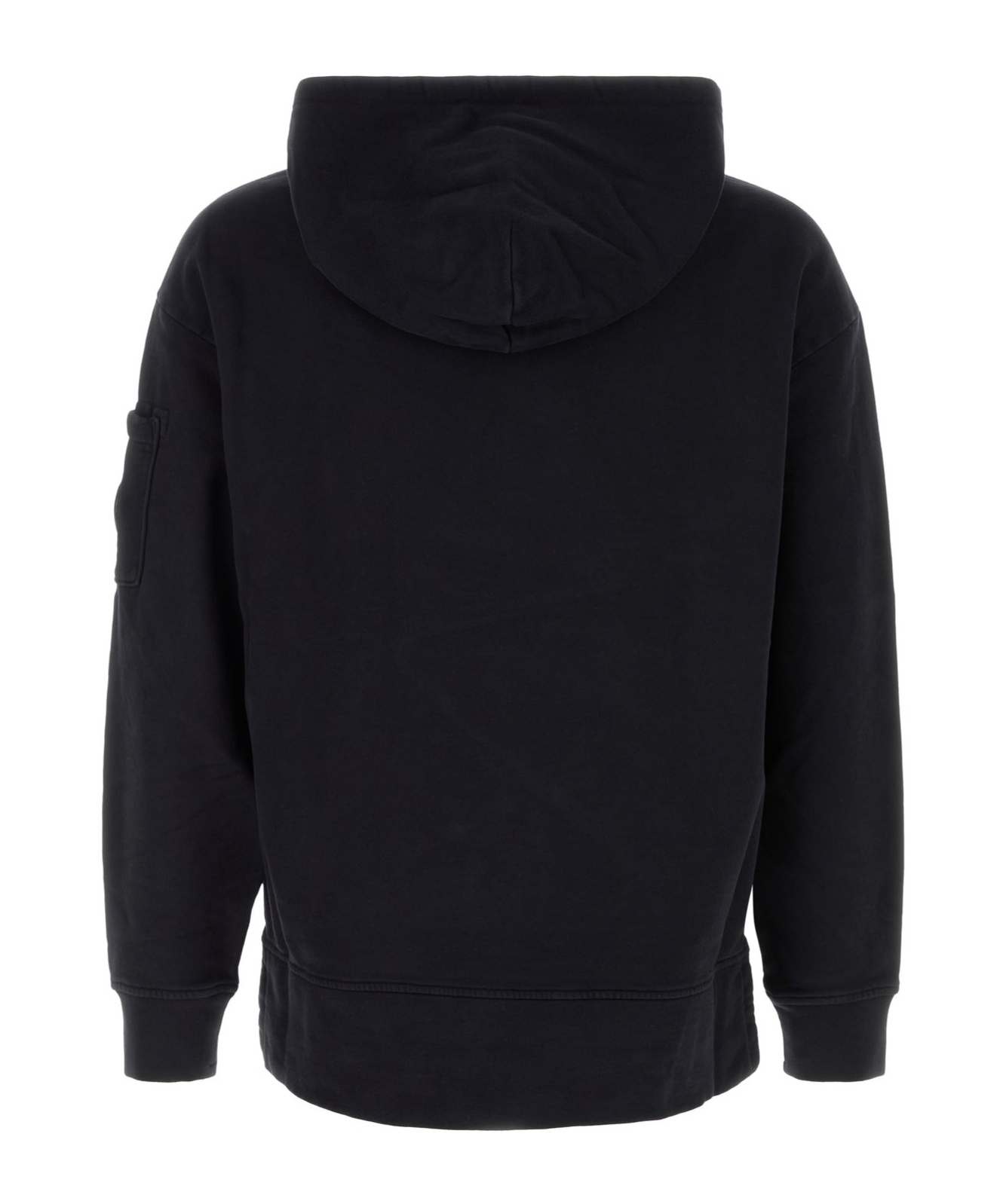 C.p. Company Slate Cotton Sweatshirt In Black