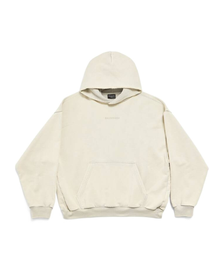Balenciaga Hoodie In White