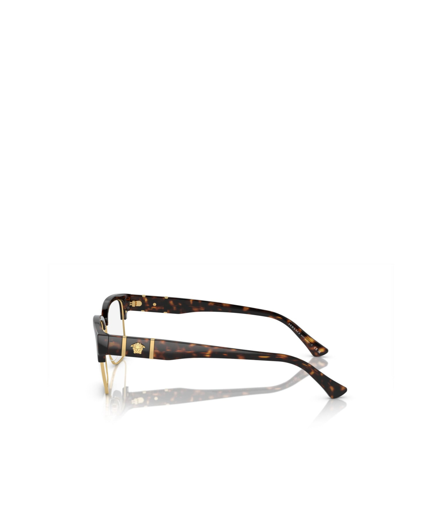Versace Logo Flat Mirror In Black