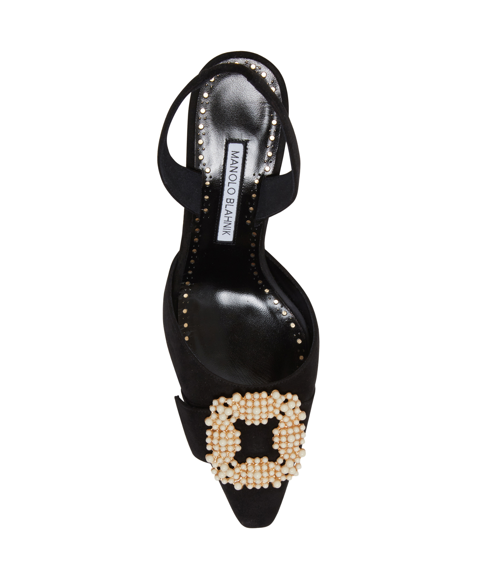 Shop Manolo Blahnik Slingback High Heel Sandals