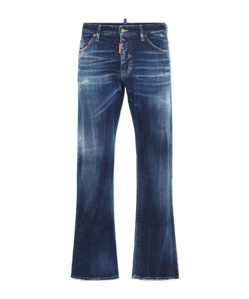Dsquared2 Ducati X D2 Dark Moody Blues Wash The American Jeans In Blue