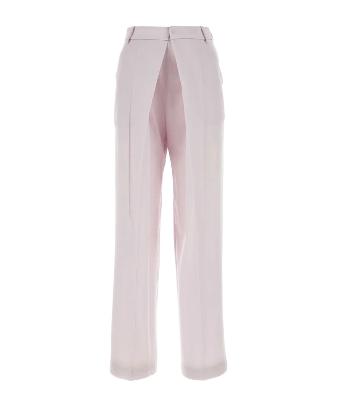 Low Classic Pleated Tailored Trousers In Pink