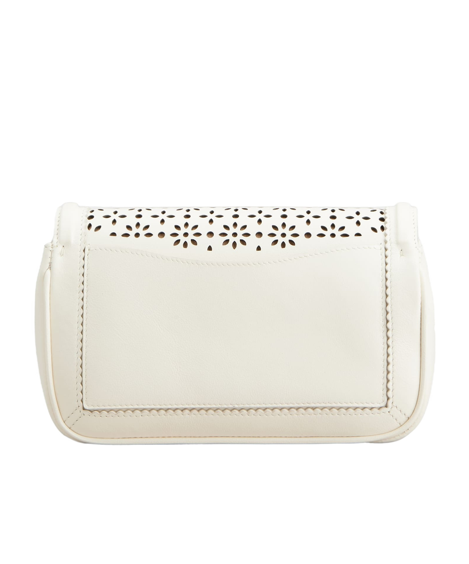 Roger Vivier Jeu De Fille Shoulder Bag In White
