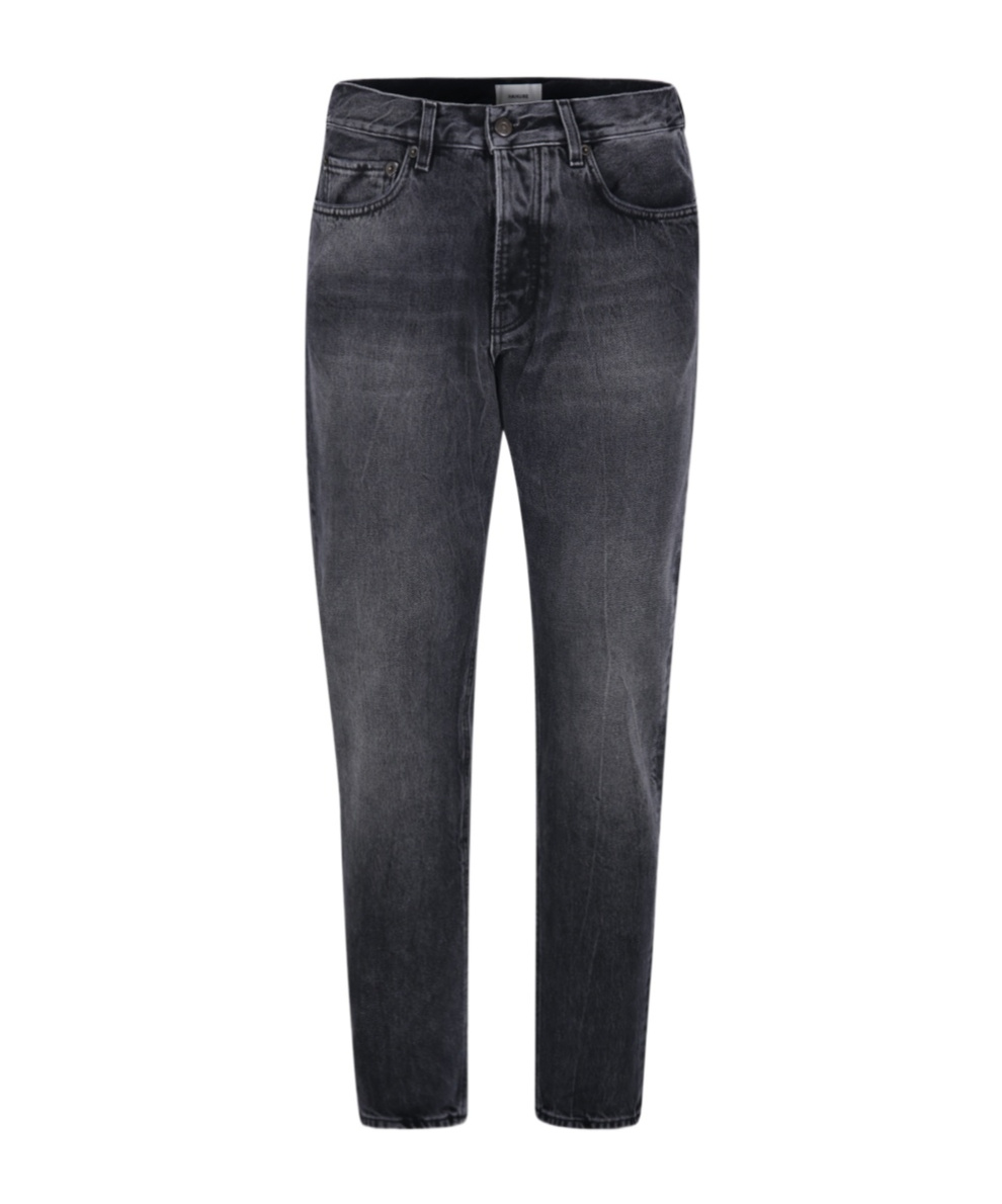 Haikure Belt-loop Jeans In Black