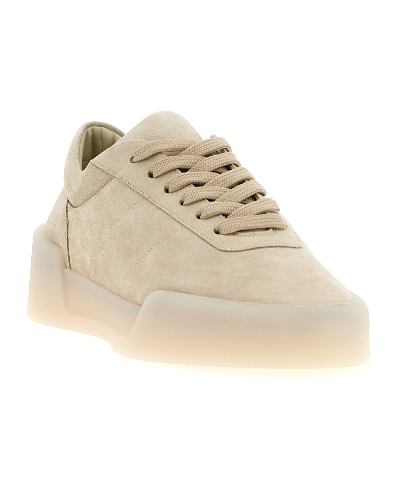 Fear Of God Lace-up Aerobic Low Sneakers In Neutral