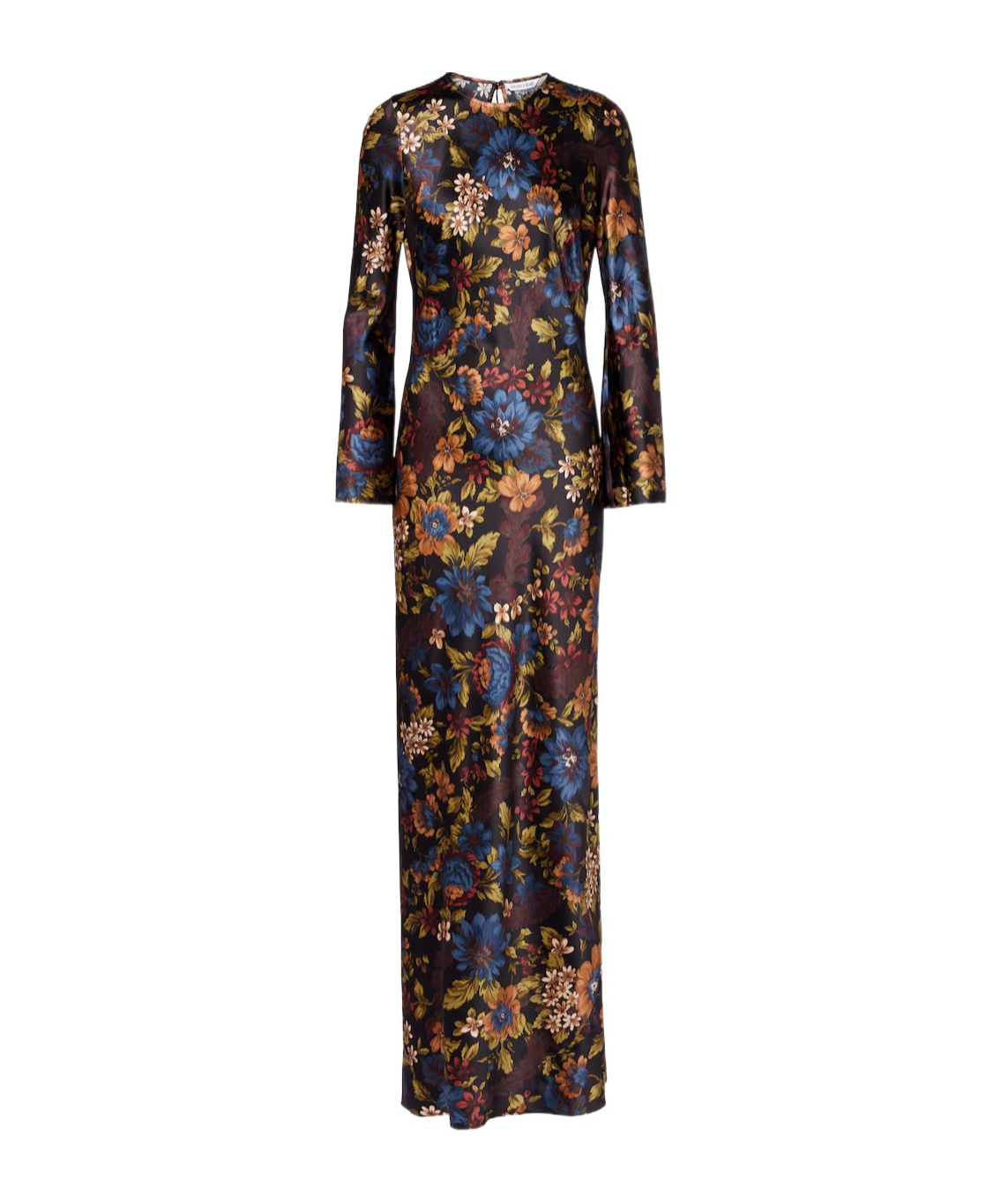 Veronica Beard Gemma Floral Silk-blend Maxi Dress In Multi