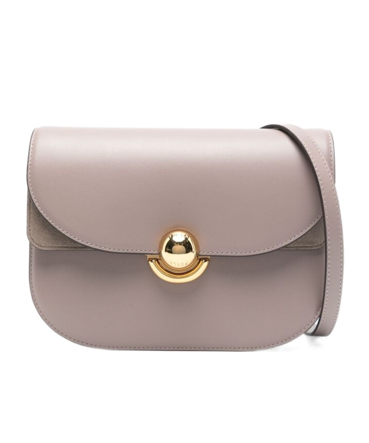 Shop Furla Mini Sfera Cross Body Bag In Nude