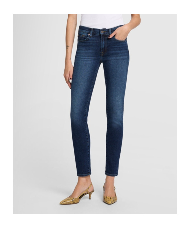 7 For All Mankind Ubrey Slim Jeans In Blue