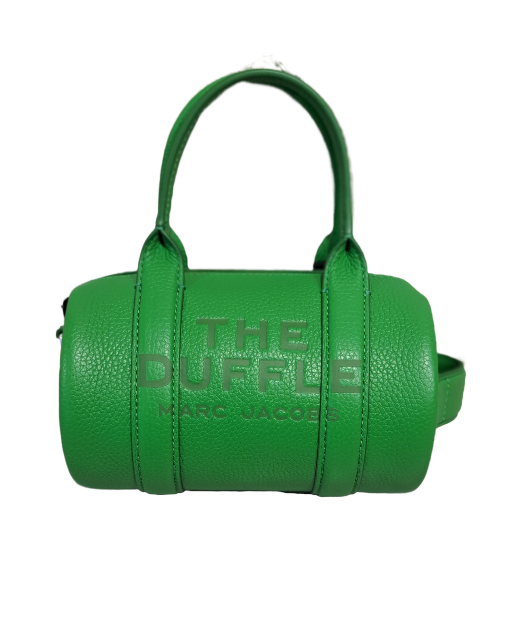 Marc Jacobs The Leather Mini Duffle Bag In Green