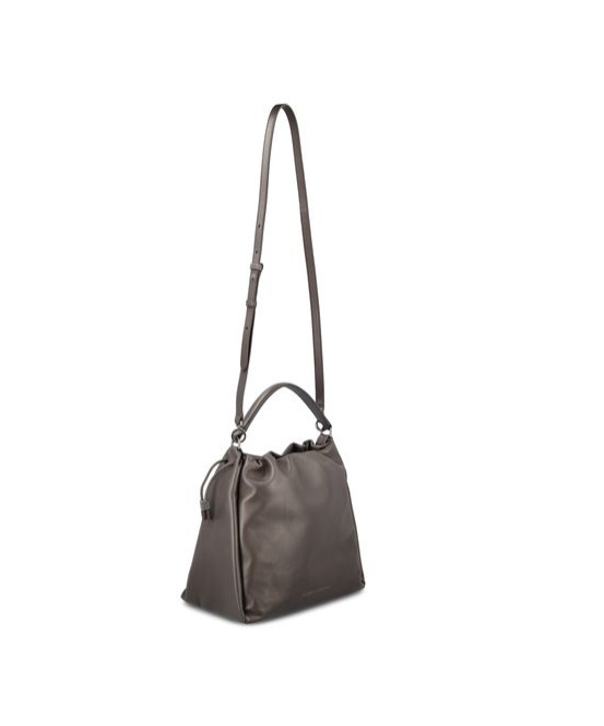BRUNELLO CUCINELLI LOGO-DEBOSSED TOTE BAG