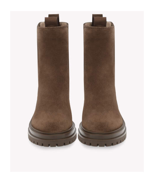 Gianvito Rossi Chester Elasticated-panels Boots In Green