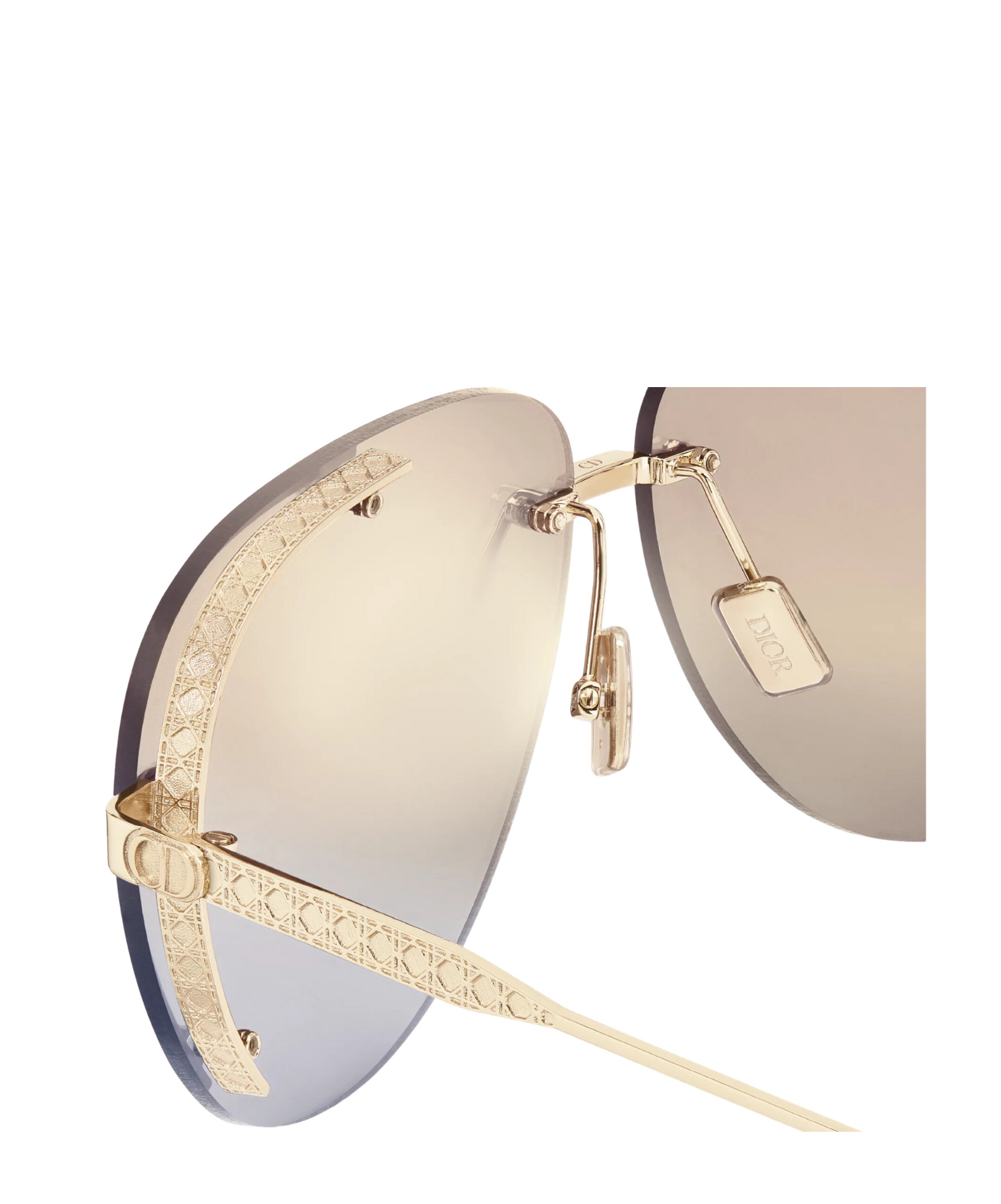 Dior Aviator Sunglasses In Nude