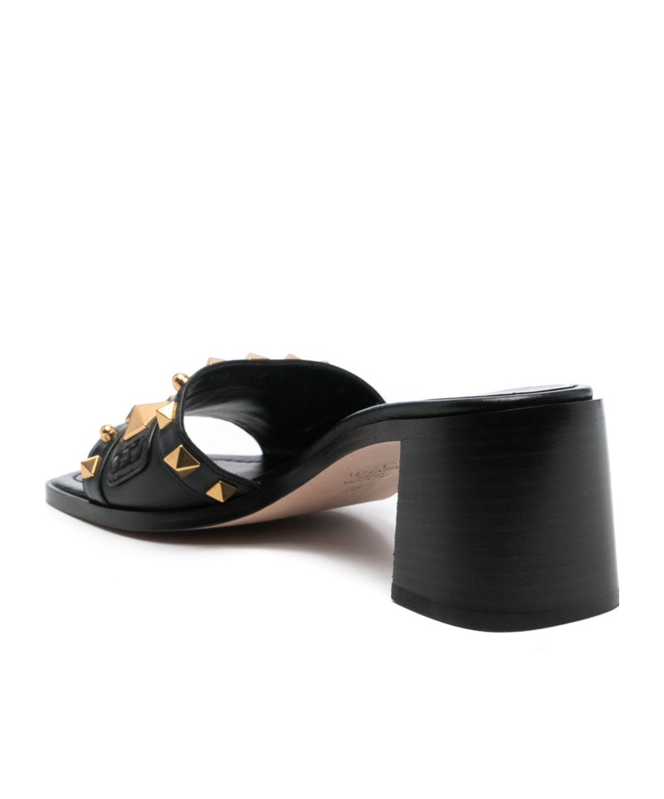 Valentino Vlogo High-heeled Sandals In Black