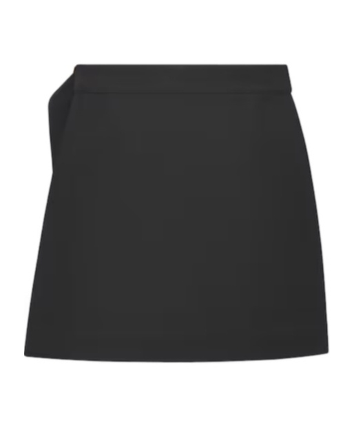 Dior Wool Skirt Shorts In Black