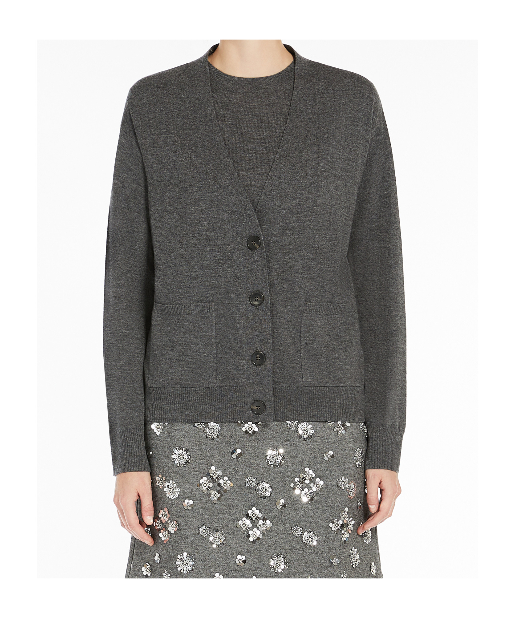 Weekend Max Mara Wool Cashmere Suit In Black
