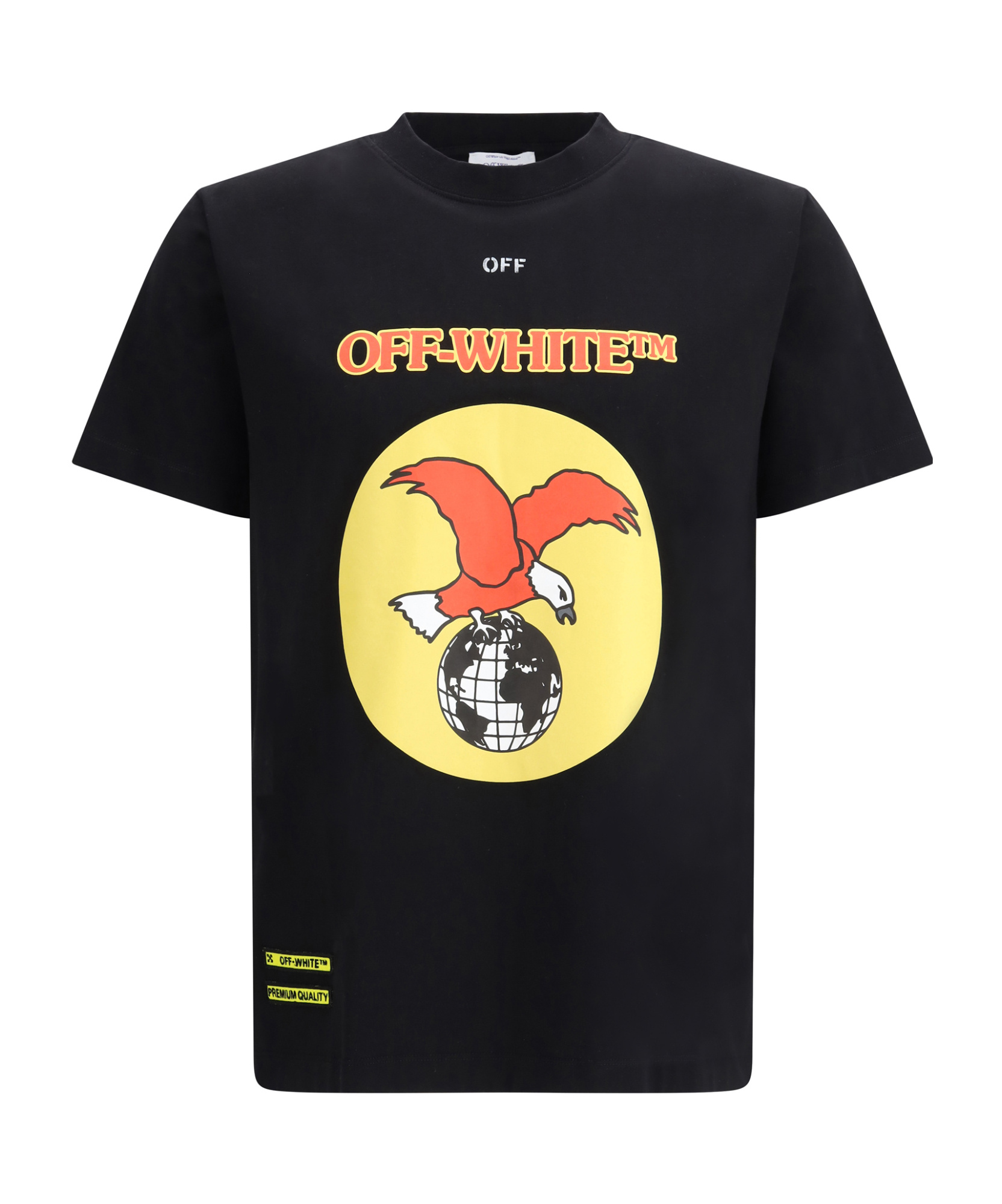 Off-white Short-sleeved T-shirt In Black