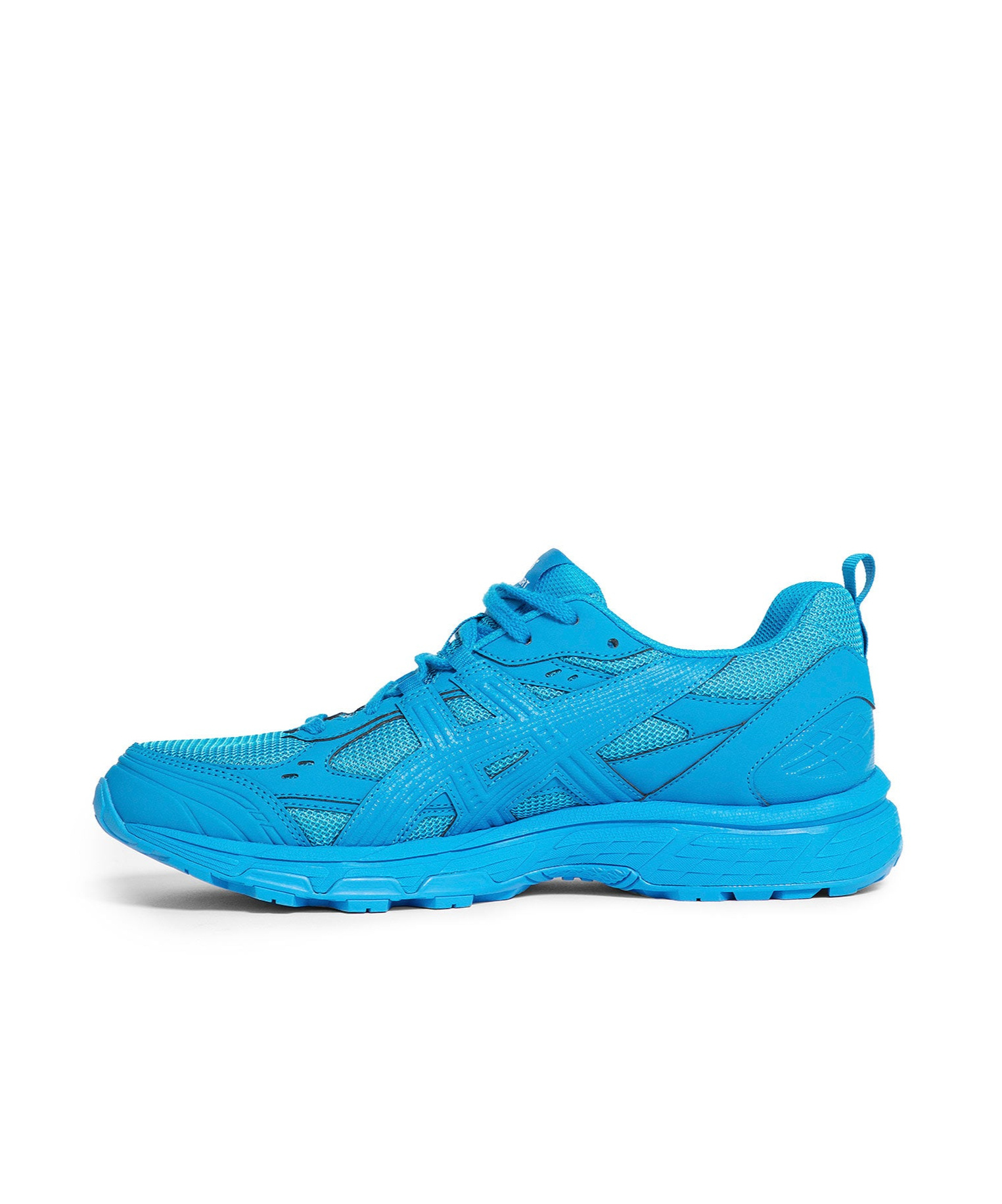 Comme Des Garçons Shirt X Asics Mesh Upper Sneakers In Blue