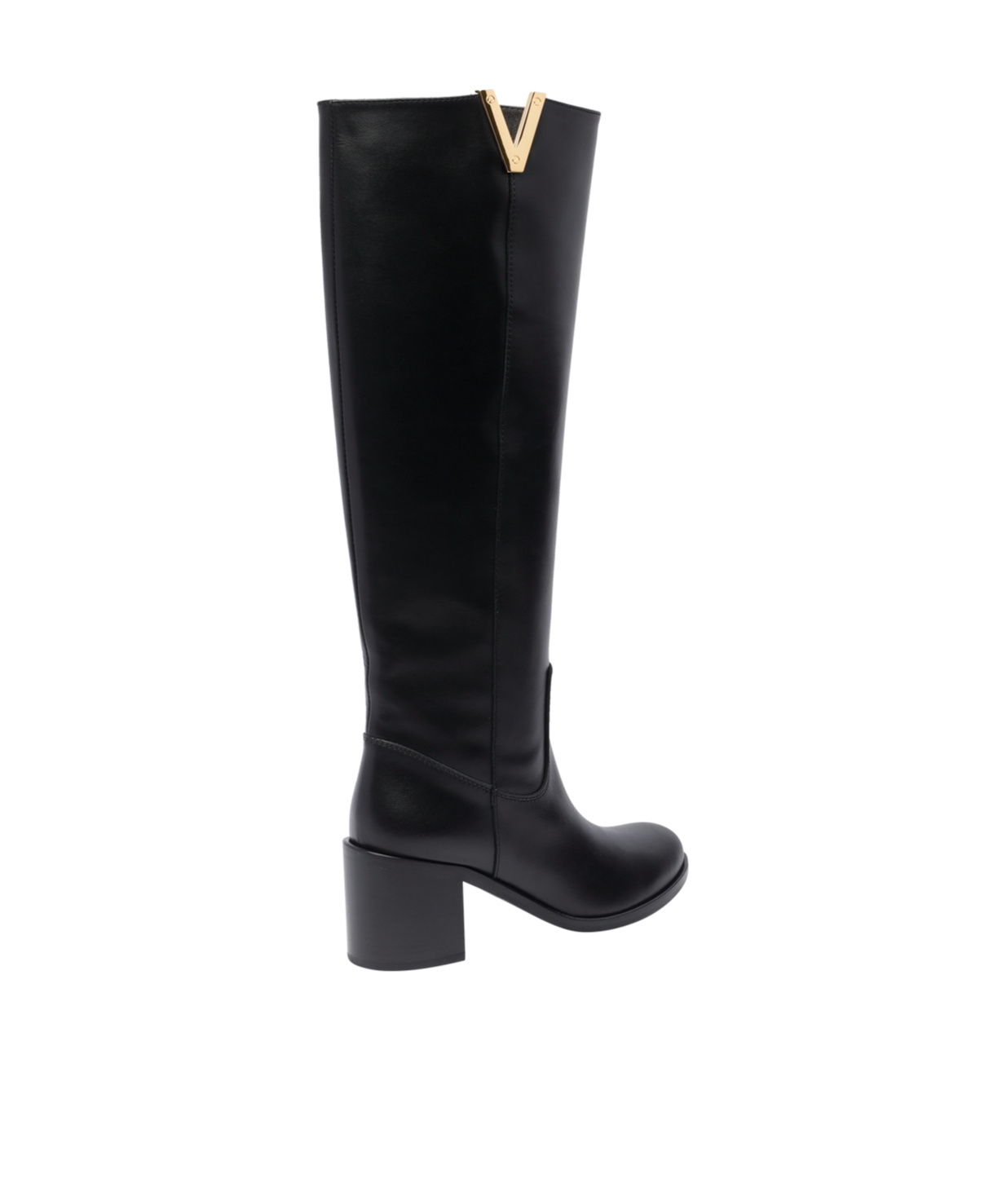 Shop Via Roma 15 High-heeled Boots In Black