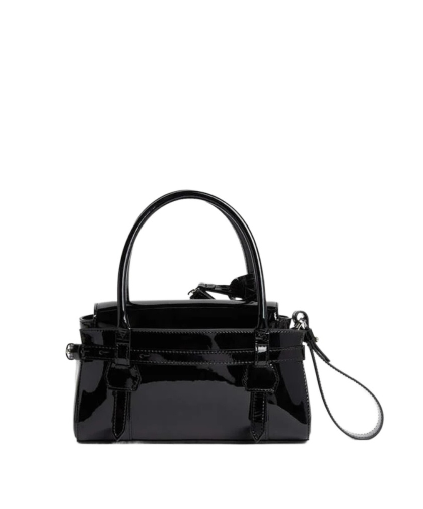 Dsquared2 Mini Handbag Featuring Detachable Strap In Black
