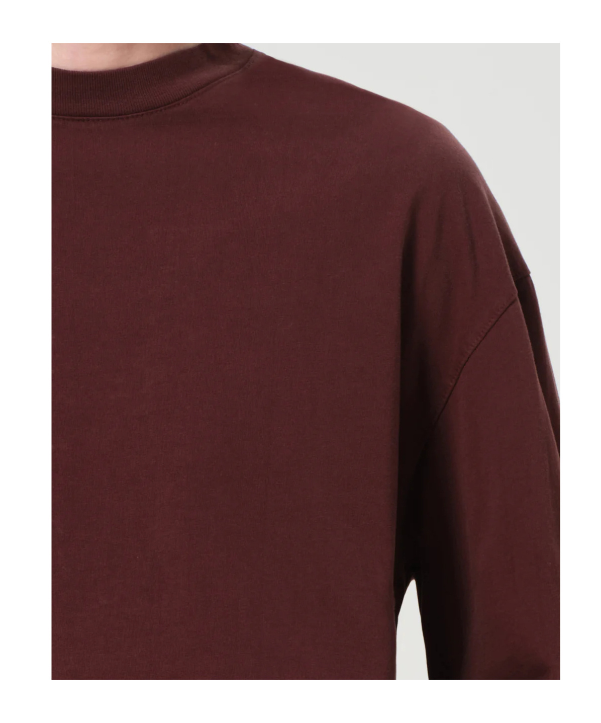 Agolde Asha Long-sleeved T-shirt In Brown
