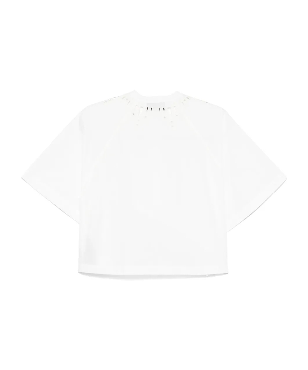 YVES SALOMON CUT OUT-DETAIL BLOUSE 