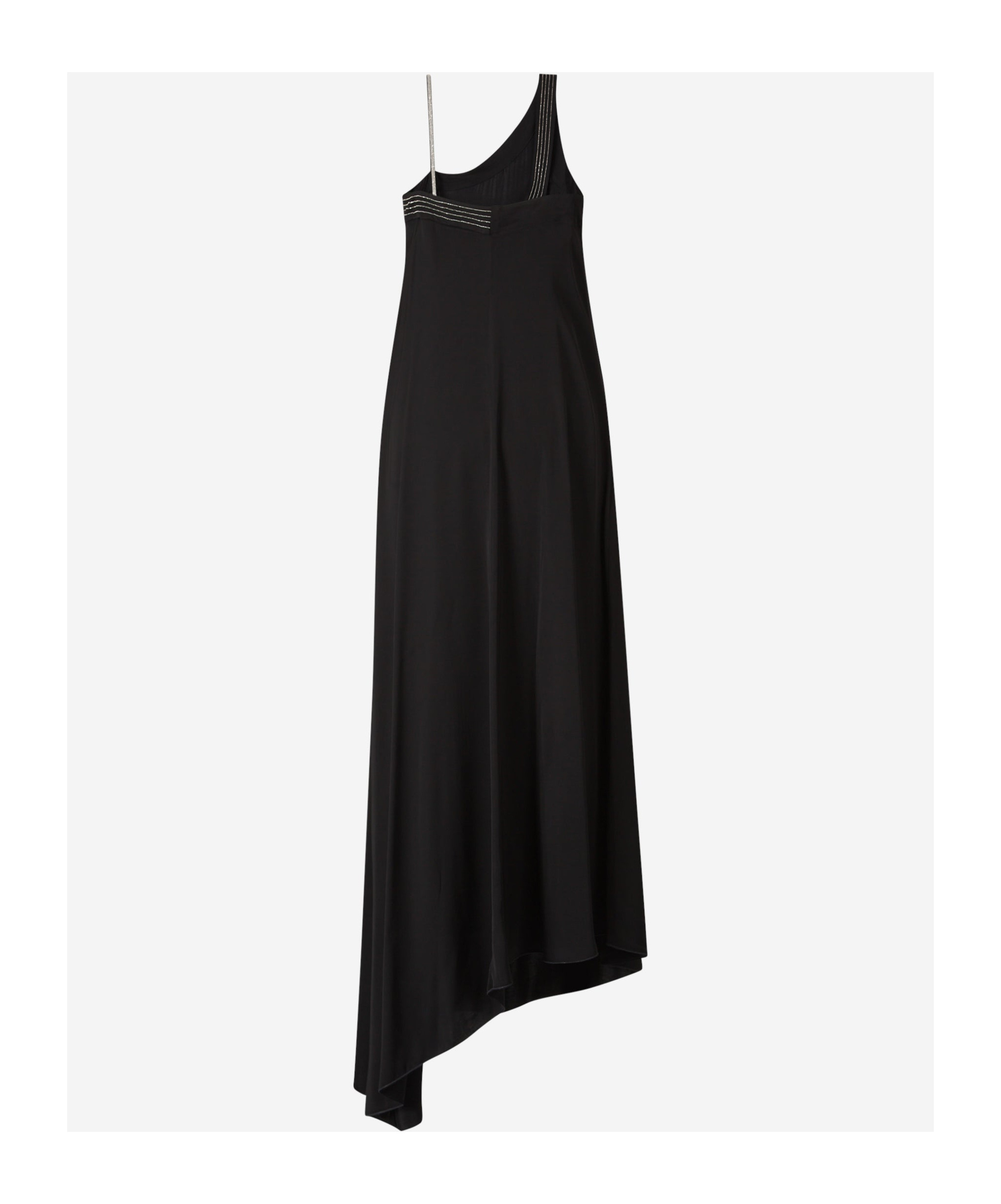 PESERICO ASYMMETRIC MIDI DRESS