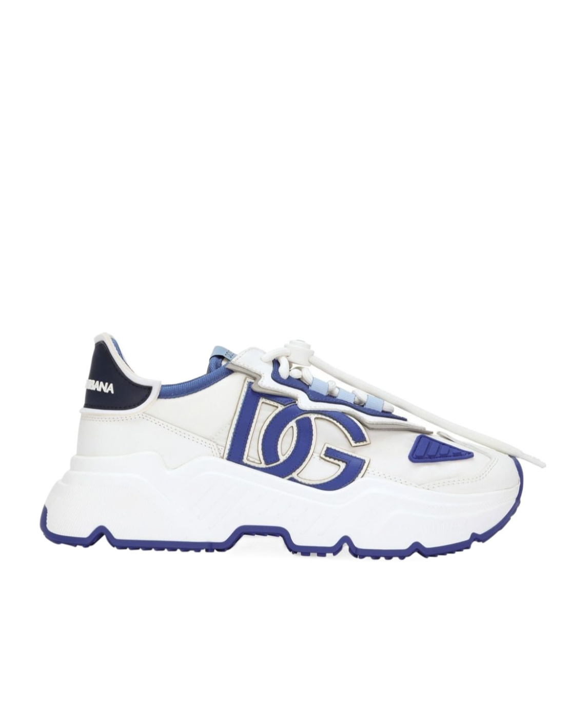 Dolce & Gabbana Daymaster Dg Logo Runner Sneakers In White