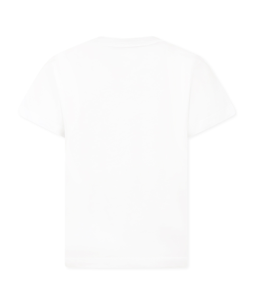 BALMAIN BALMAIN KIDS LOGO-EMBELLISHED CREWNECK T-SHIRT 