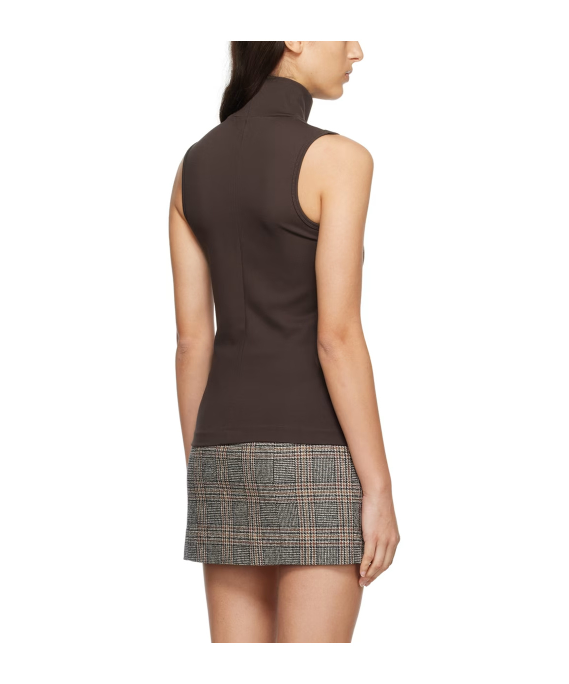 Rag & Bone Irina Turtleneck Vest In Green