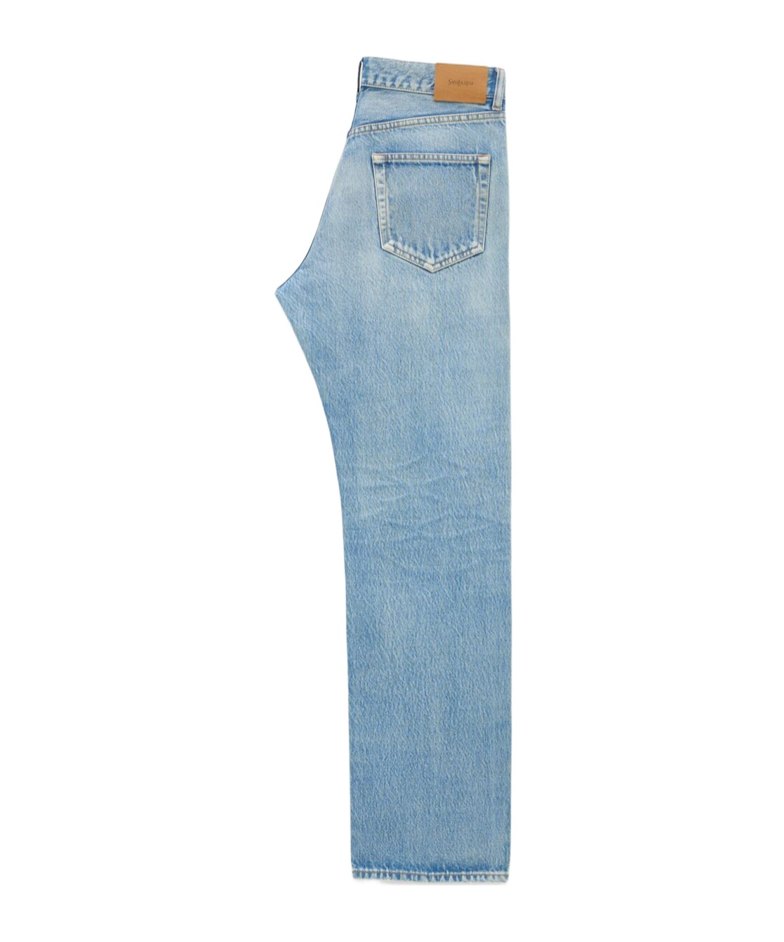 Saint Laurent Loose Straight Clothing In Blue