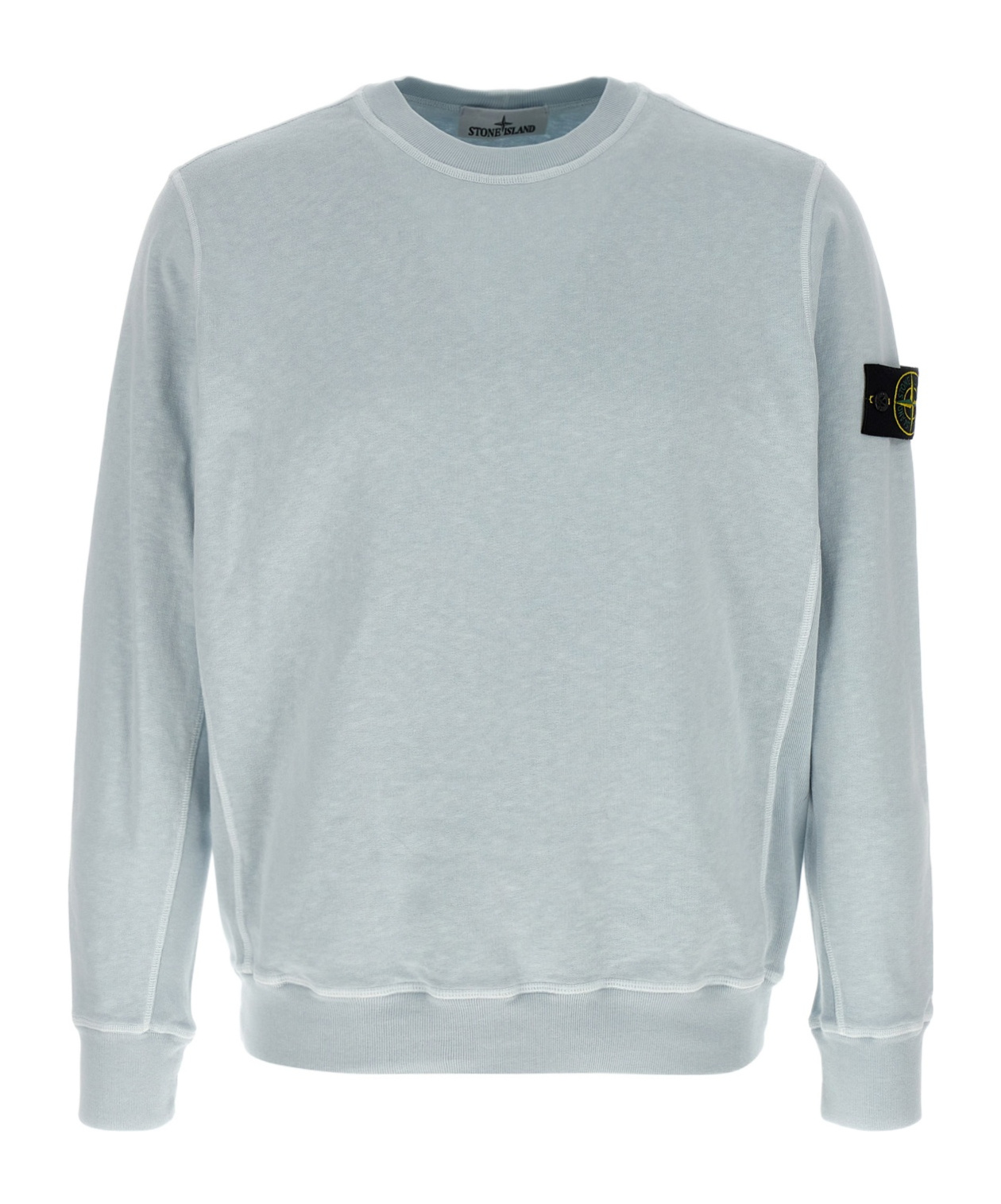 Stone Island Round-neck Sweater In Blue