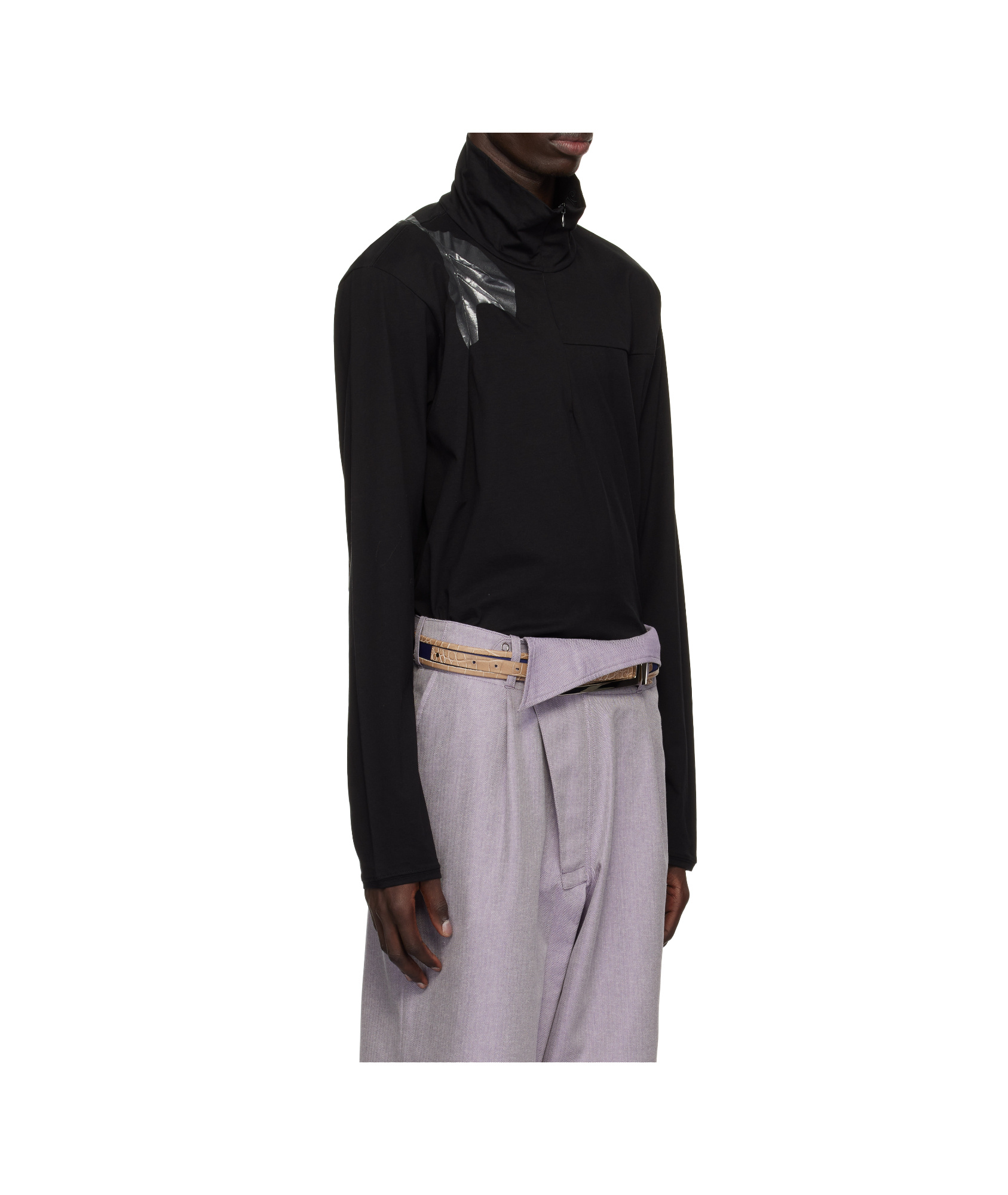 Kiko Kostadinov K-dart Pullover In Black