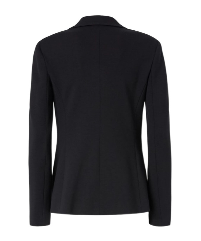 Pinko Double-breasted Blazer In Black
