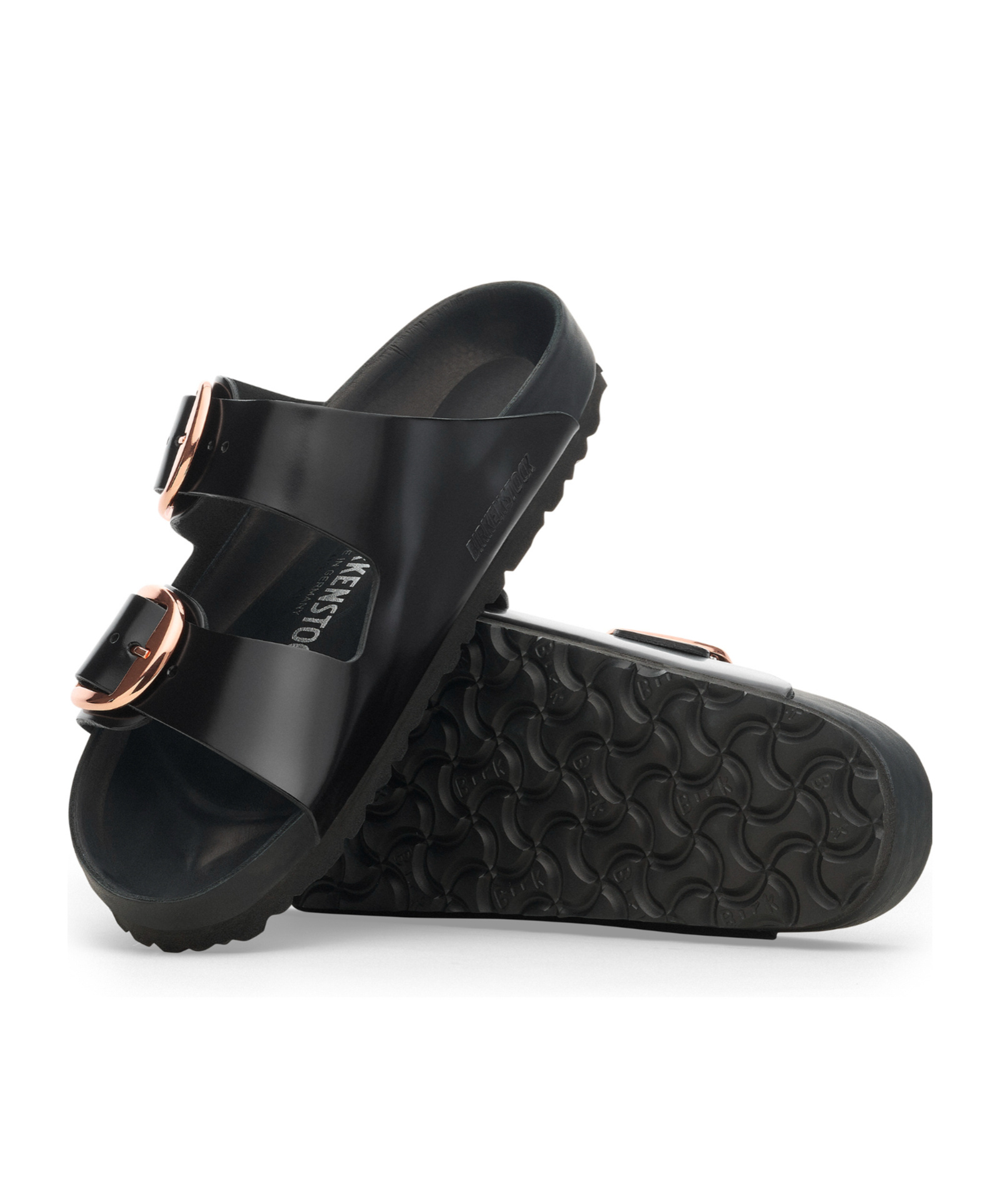 Birkenstock 'arizona Big Buckle Slide In Black
