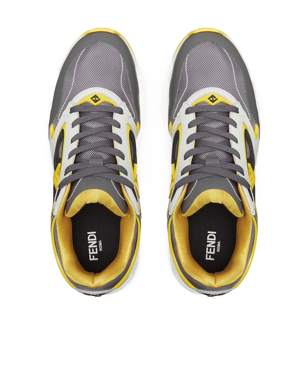 Fendi Forward Low Top Sneaker In White